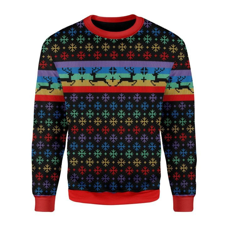 LGBT Ugly Christmas Sweater, Perfect Holiday Gift
