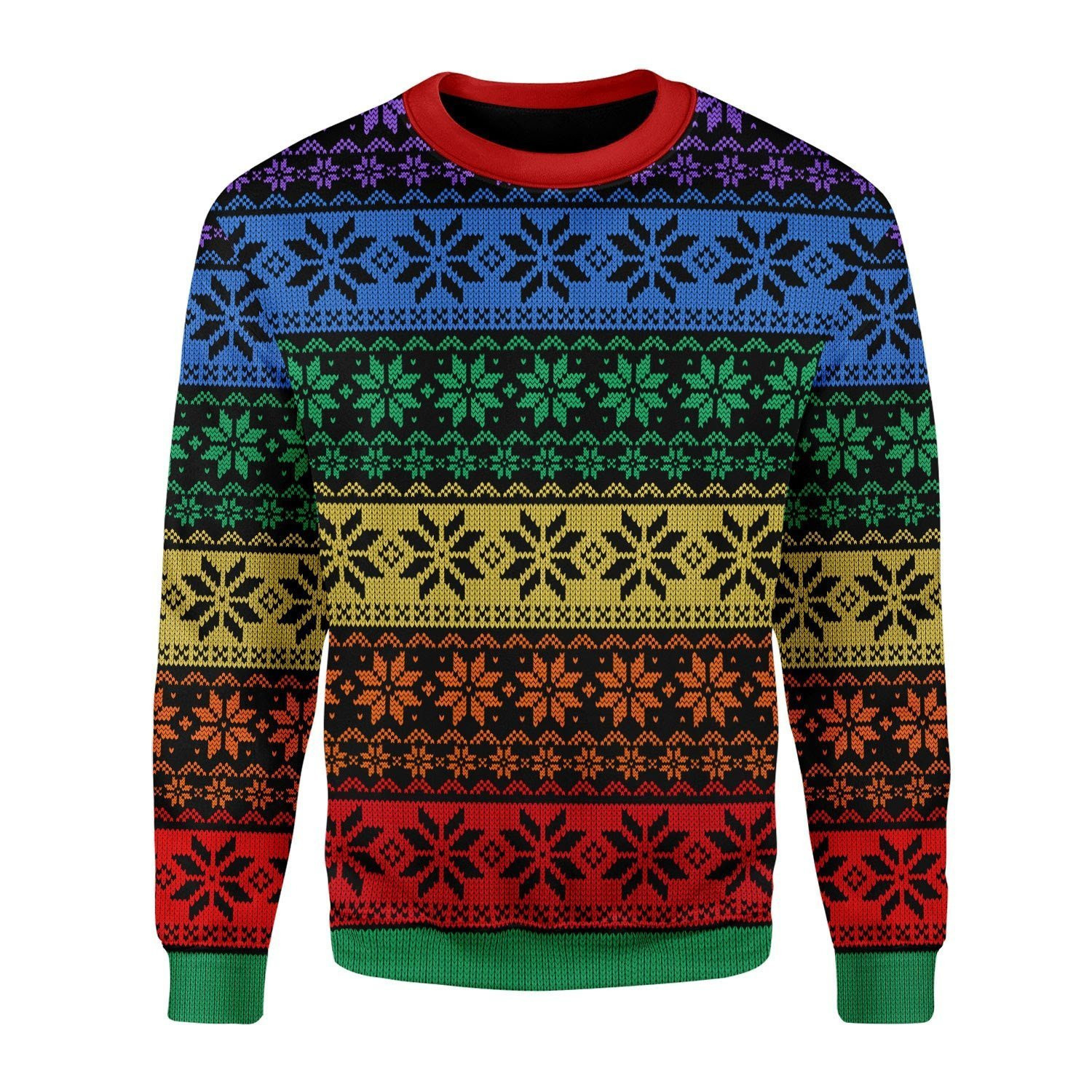 LGBT Ugly Christmas Sweater, Perfect Holiday Gift