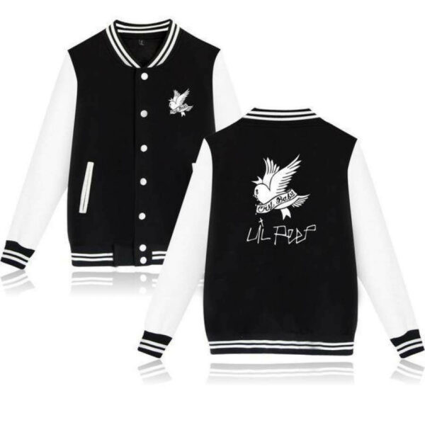 Lil Peep Rapper Baseball Jacket for Men & Women | Music Fan Gift