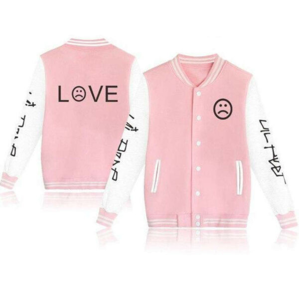 Lil Peep Rapper Love Baseball Jacket for Men & Women | Music Fan Gift