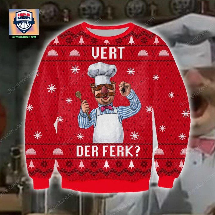 Limited Vert Der Ferk The Printed Sweater