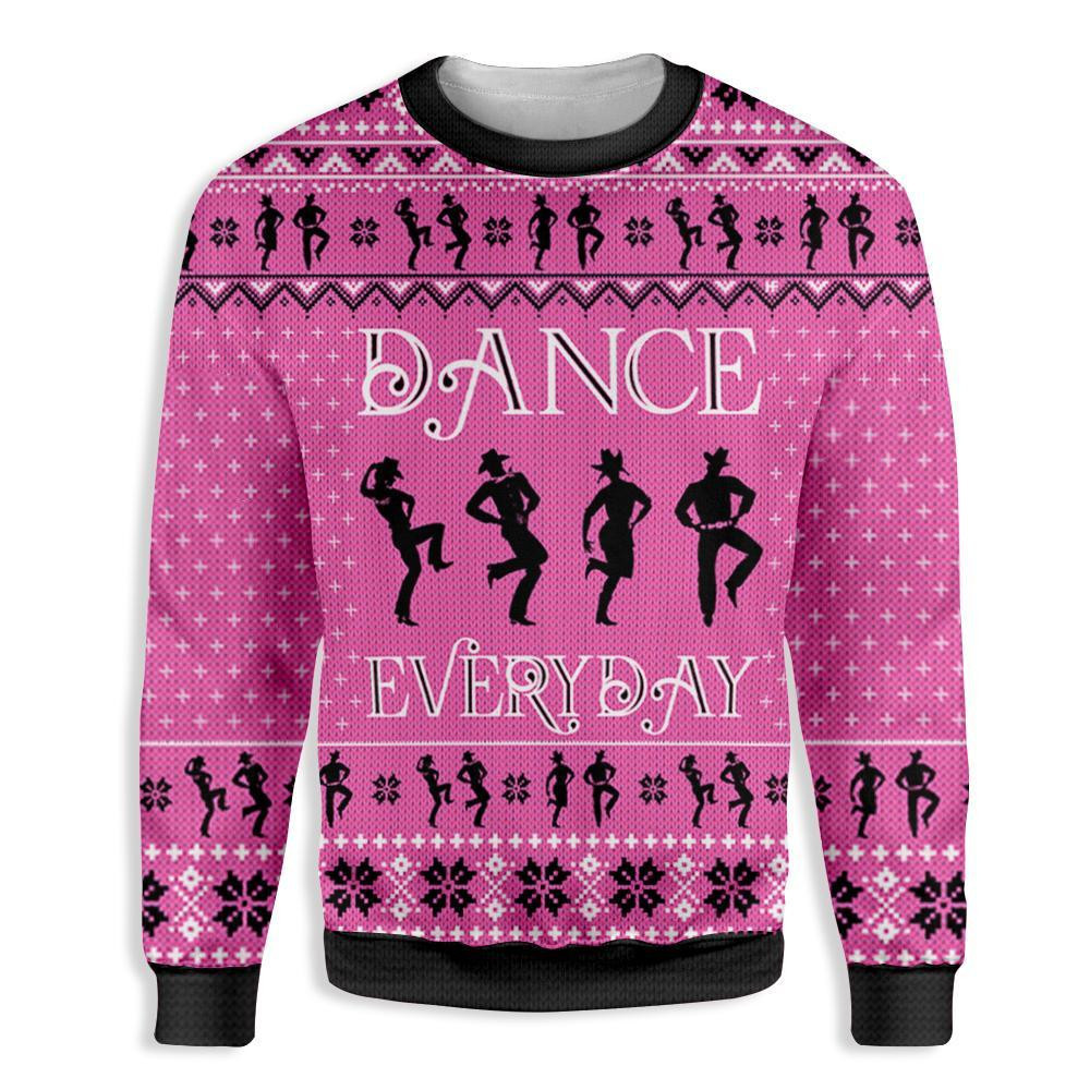 Line Dance Christmas Ugly Christmas Sweater, Perfect Holiday Gift