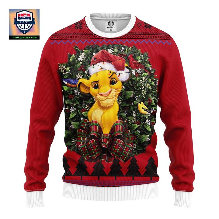 Lion King Noel Mc Ugly Christmas Sweater Thanksgiving Gift