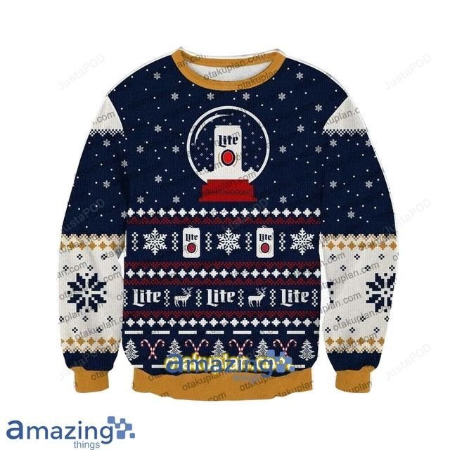 Lite Beer Ugly Christmas Sweater, Perfect Holiday Gift