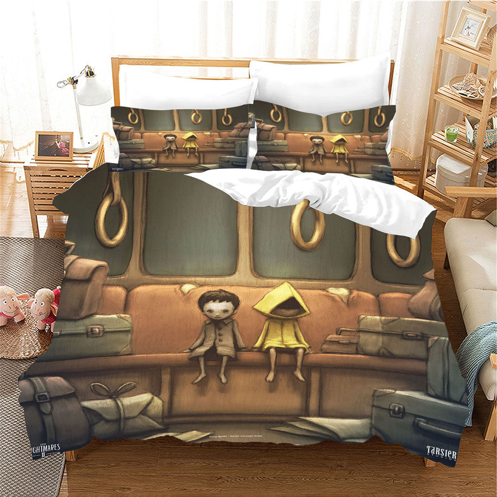 Little Nightmare Duvet Cover Quilt Cover Pillowcase Bedding Set Bed Linen Home Bedroom Decor
