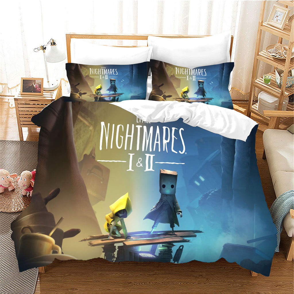 Little Nightmare Duvet Cover Quilt Cover Pillowcase Bedding Set Bed Linen Home Bedroom Decor