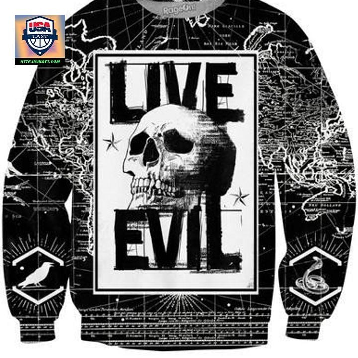 Live Evil Crewneck Sweater