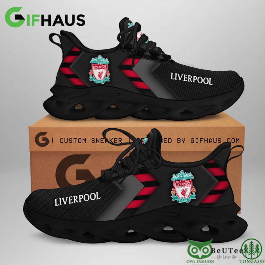 Liverpool F.C Max Soul Shoes Sneakers for Men And Women – Soccer Fan Shoes, Team Sneakers