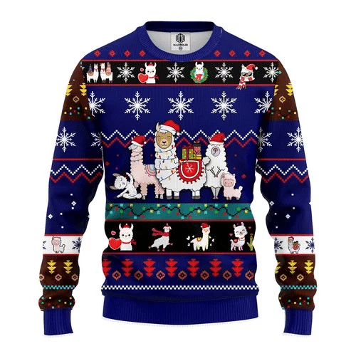 Llama Noel Ugly Christmas Sweater, Perfect Holiday Gift