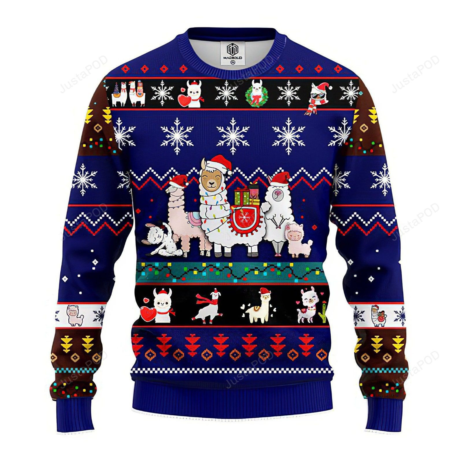Llama Noel Ugly Christmas Sweater, Perfect Holiday Gift