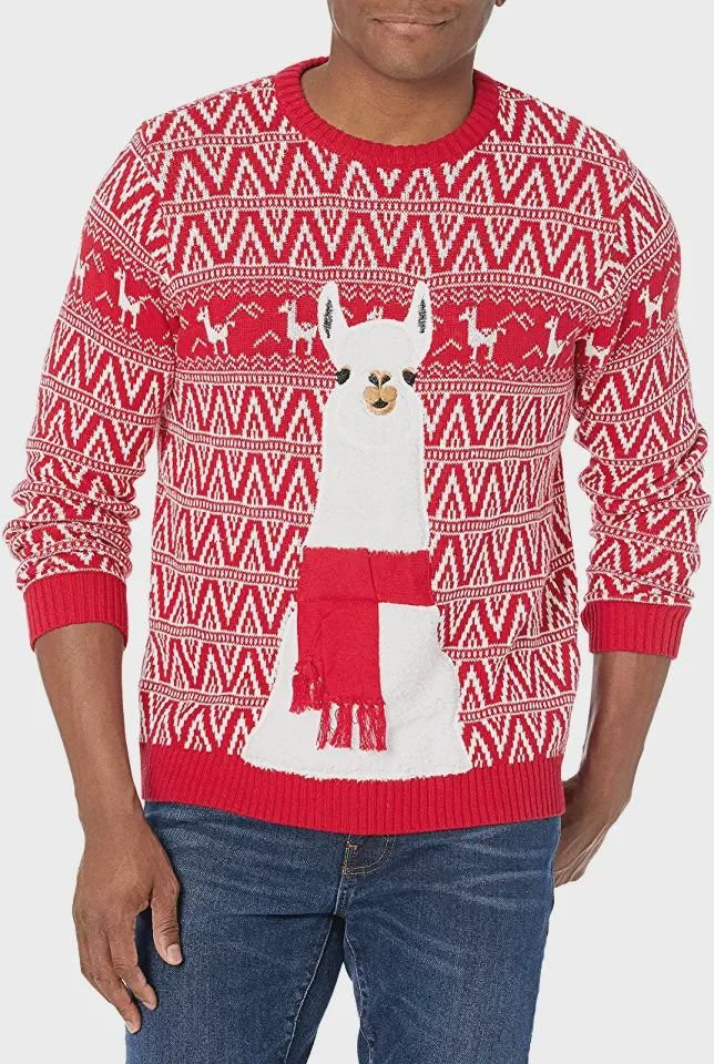 Llama Ugly Christmas Sweater,