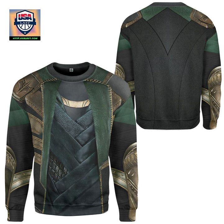 Loki Laufeyson Costume Marvel Ugly Christmas Sweater