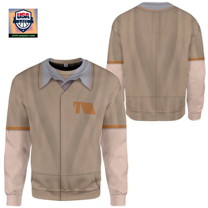 Loki TVA Prisoner Outfit Ugly Christmas Sweater