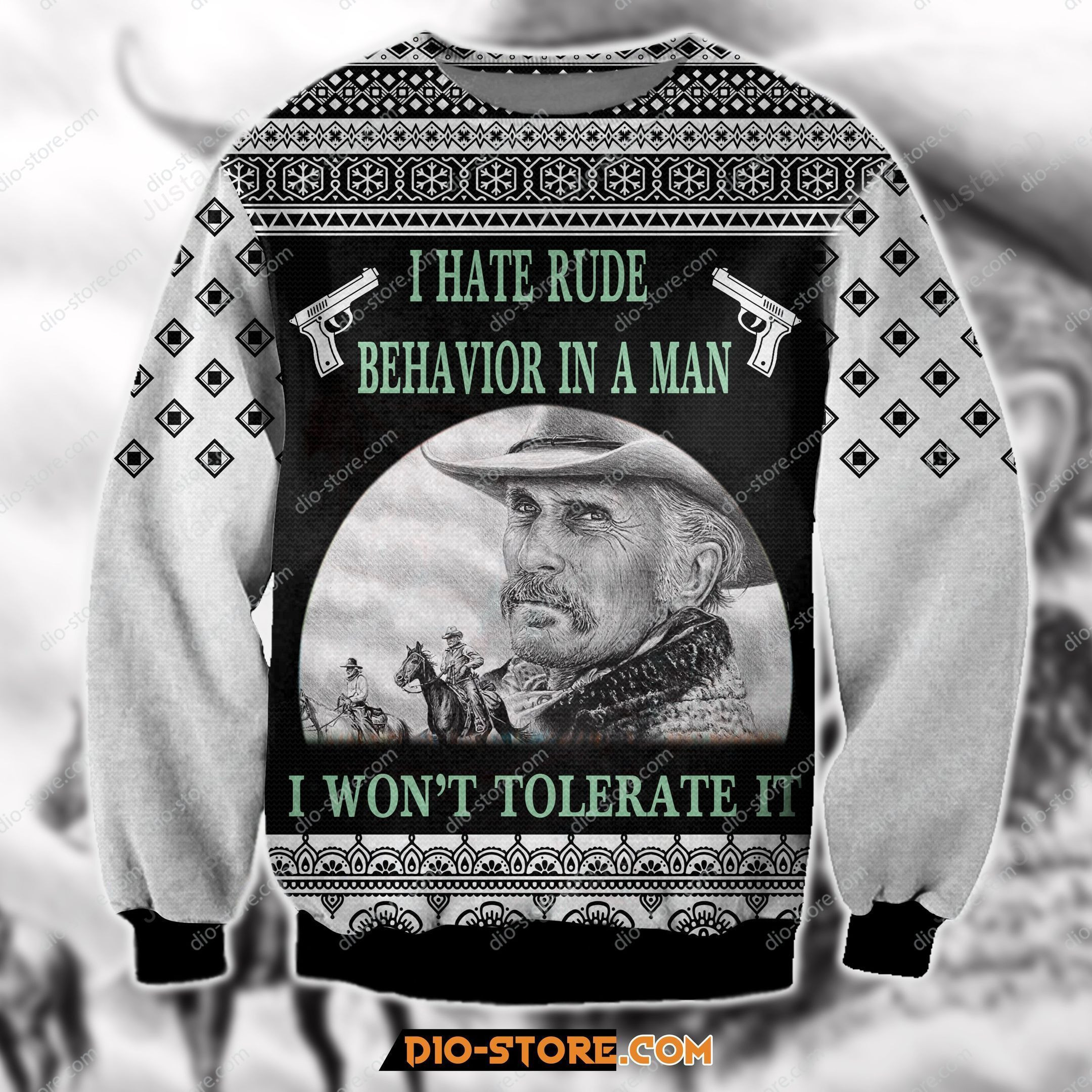 Lonesome Dove Ugly Christmas Sweater, Perfect Holiday Gift
