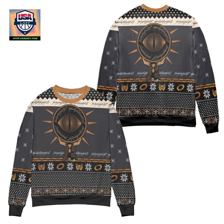 Lord Of The Rings Anneau Seigneur Des Anneaux Ugly Christmas Sweater