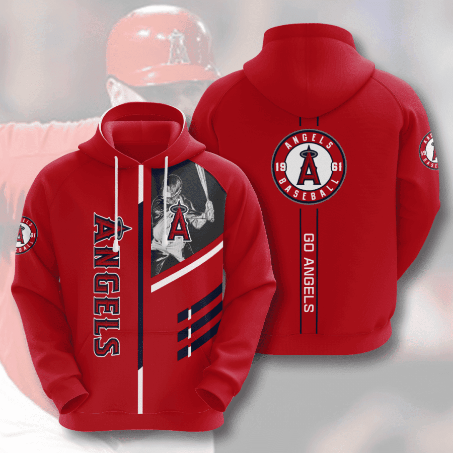 Los Angeles Angels 3D All Over Print Hoodie & Zip Hoodie