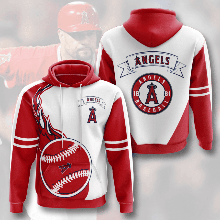 Los Angeles Angels 3D All Over Print Hoodie & Zip Hoodie