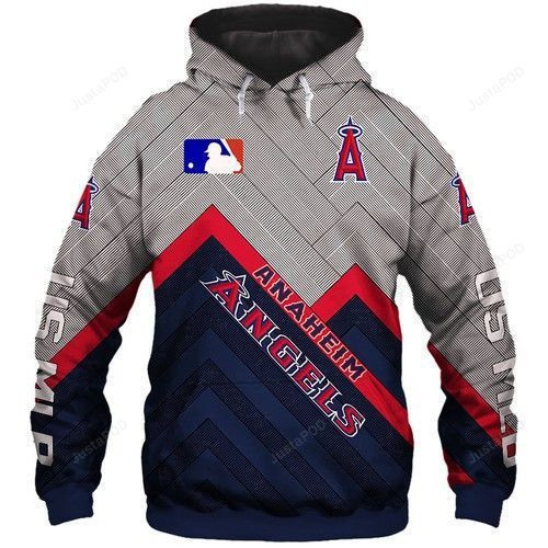 Los Angeles Angels 3D All Over Print Hoodie & Zip Hoodie