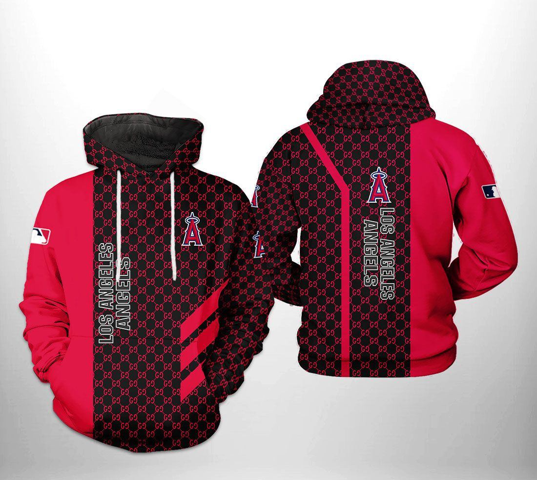 Los Angeles Angels MLB 3D All Over Print Hoodie & Zip Hoodie