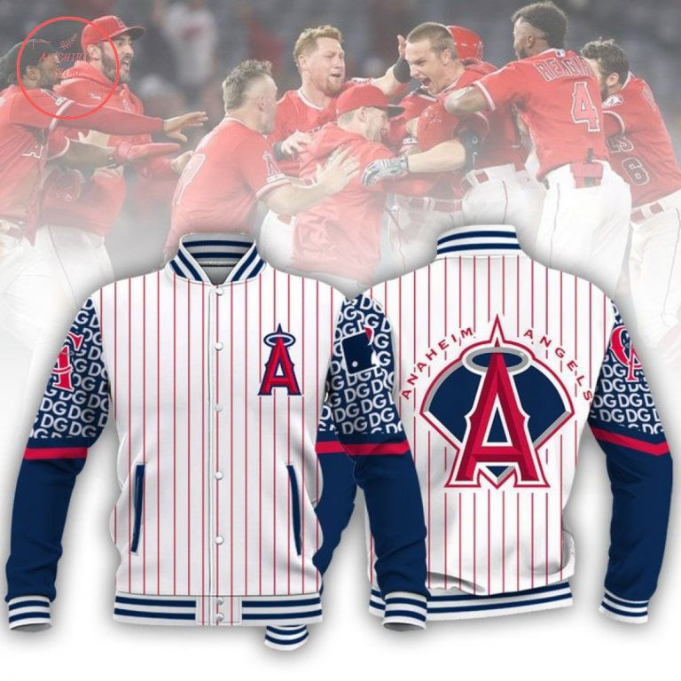 Los Angeles Angels Varsity Baseball Jacket for Men & Women | MLB Team Fan Gift