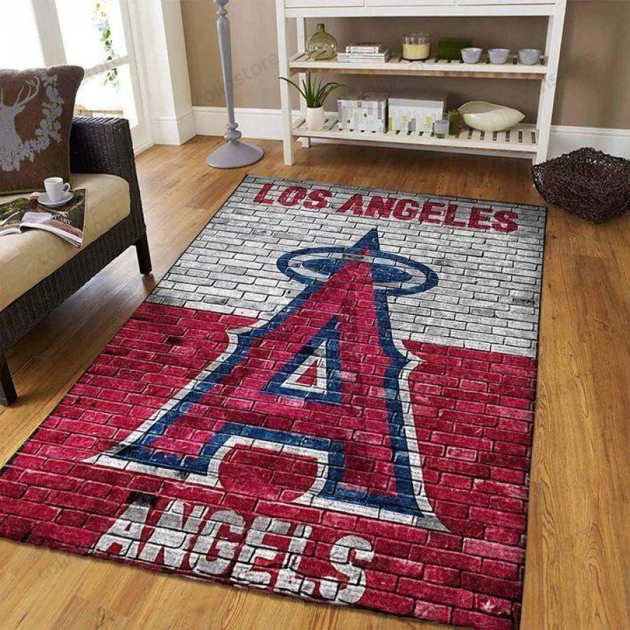 Los Angeles Angles 3D Rectangle Area Rug – Full Print Carpet For Living Room & Bedroom Home Decor