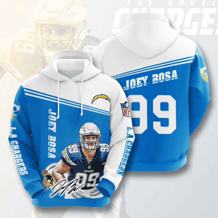 Los Angeles Chargers 3D All Over Print Hoodie & Zip Hoodie