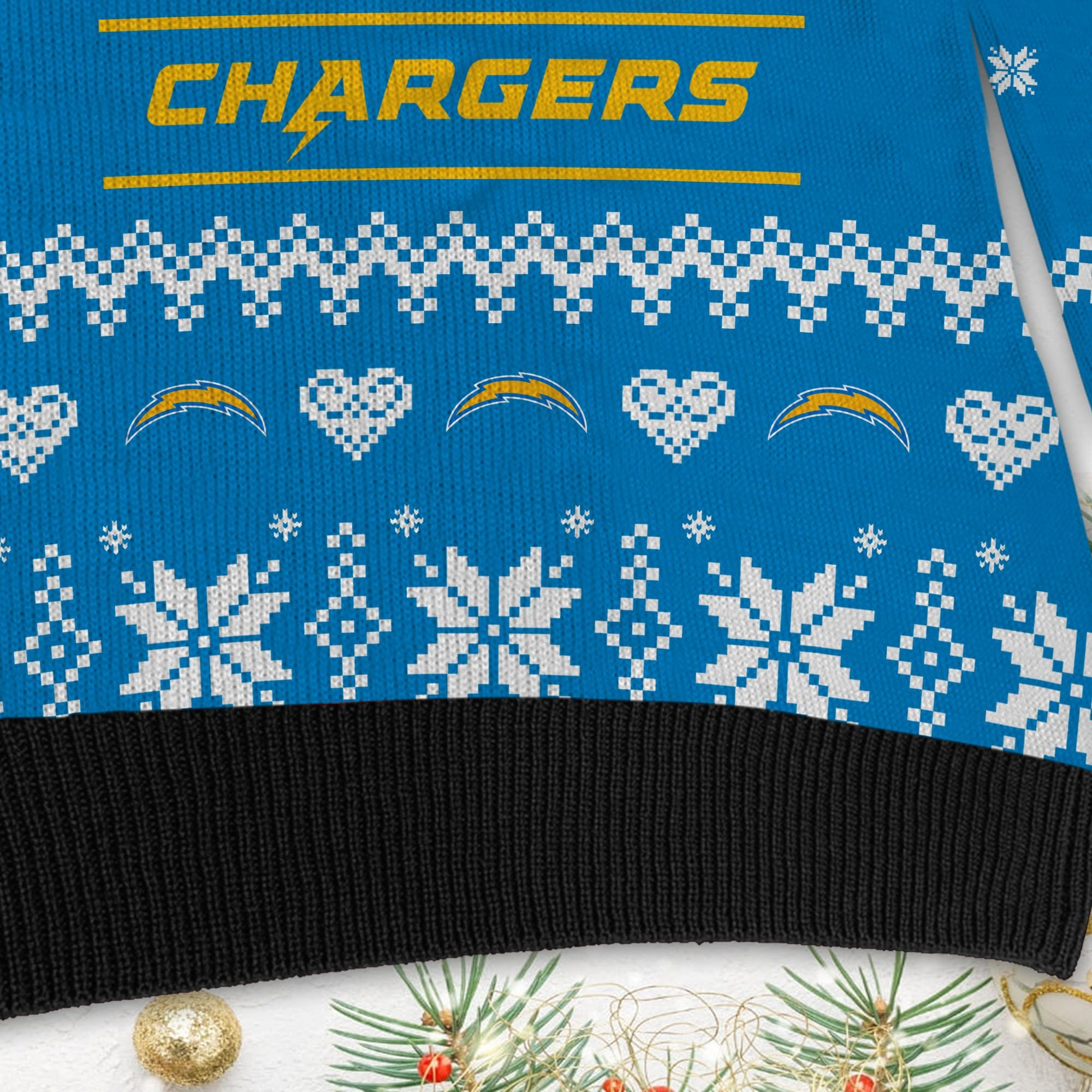 Los Angeles Chargers Cute The Snoopy Show Football Helmet 3D Ugly Christmas Sweater Perfect Holiday Gift - Image 5