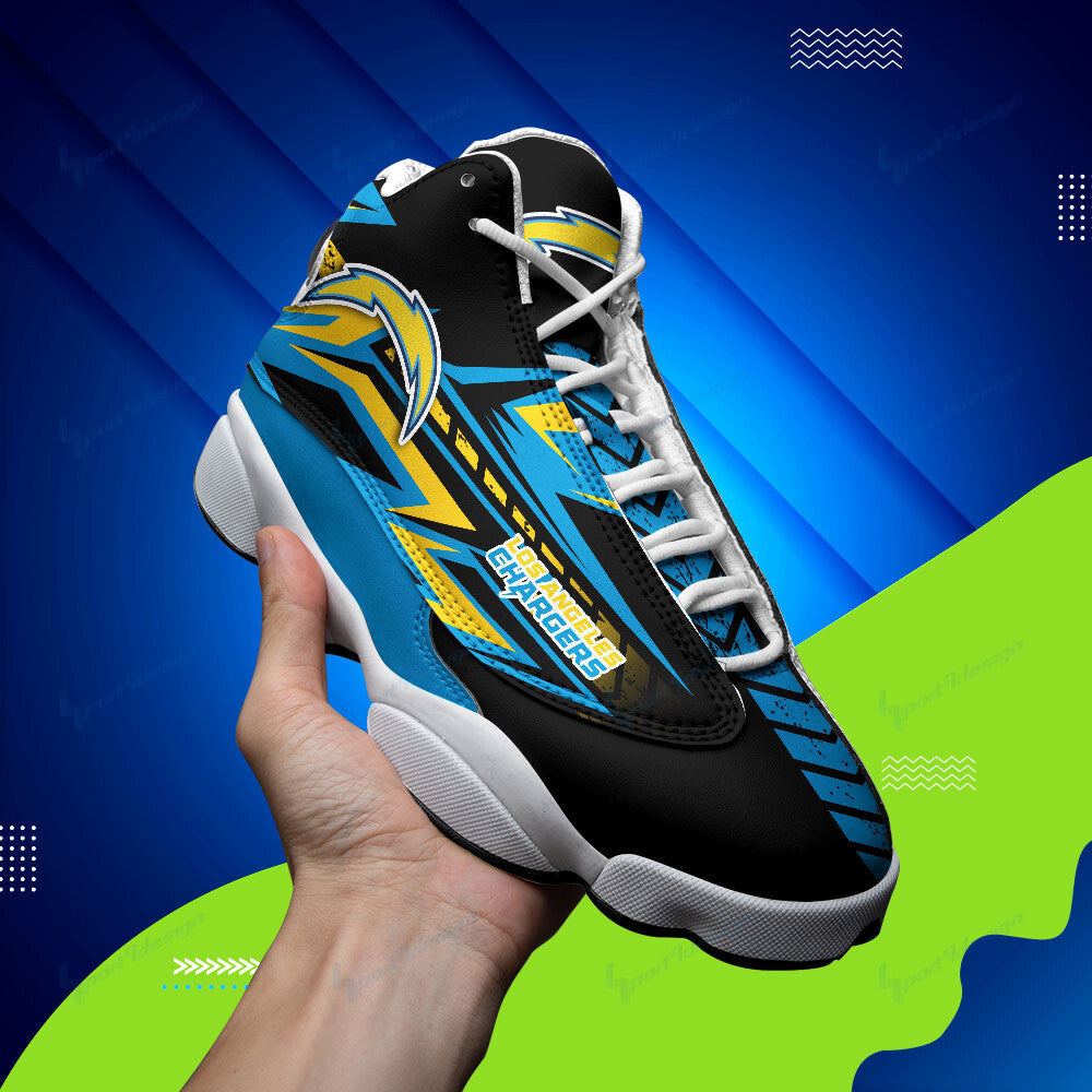Los Angeles Chargers NFL JD13 Sneakers Shoes for Men & Women | Custom Fan Gift