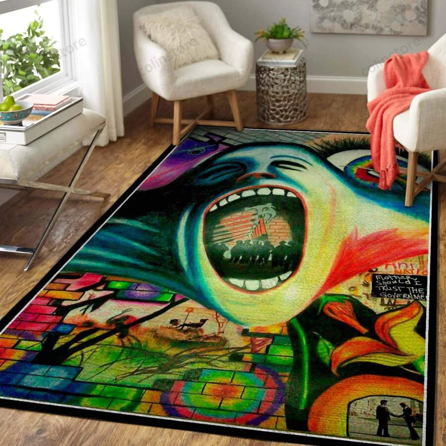 Los Angeles Clippers Court 3D Rectangle Area Rug – Full Print Carpet For Living Room & Bedroom Home Decor