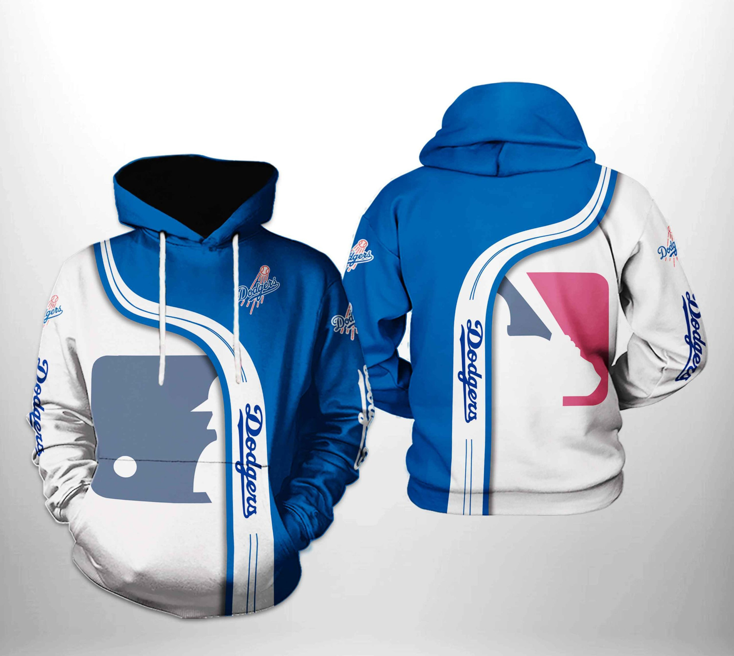 Los Angeles Dodgers MLB Team 3D All Over Print Hoodie & Zip Hoodie