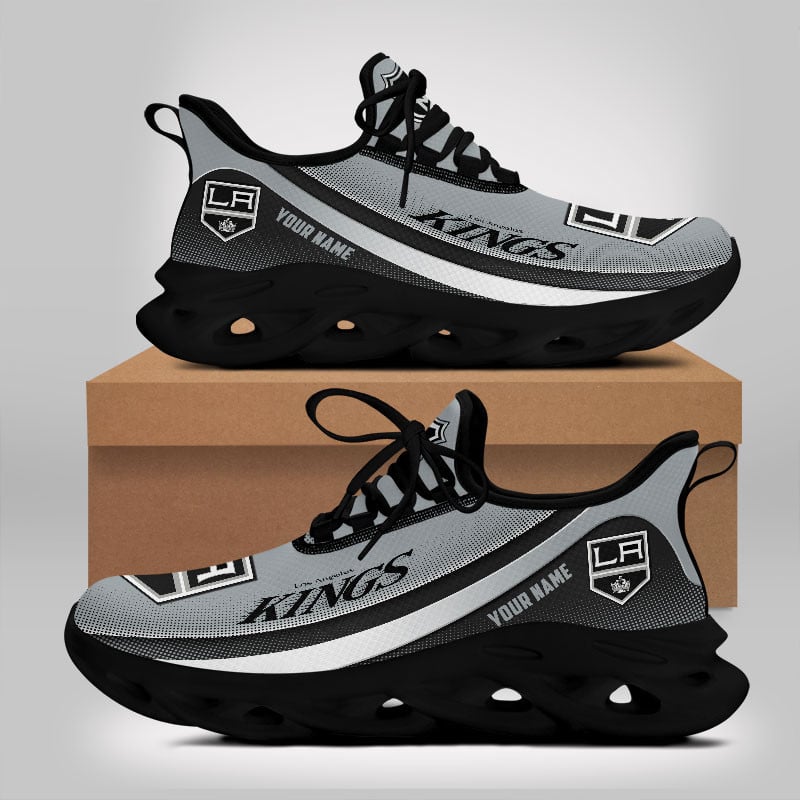 Los Angeles Kings Max Soul Shoes Sneakers for Men And Women – NBA Basketball Fan Shoes, Team Sneakers - Image 4