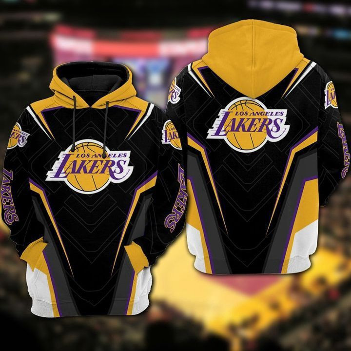 Los Angeles Lakers 3D All Over Print Hoodie & Zip Hoodie