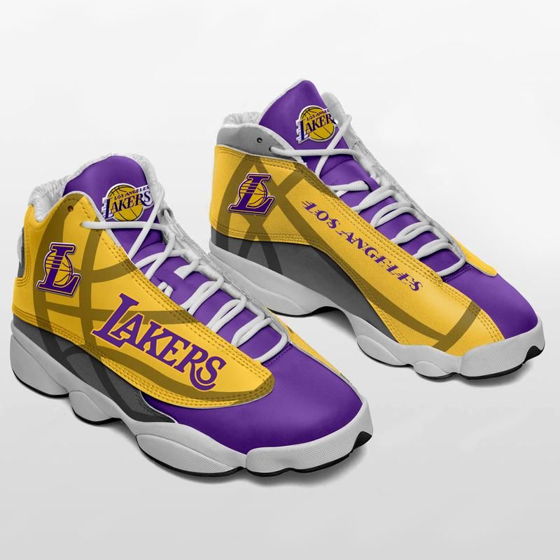 Los Angeles Lakers JD13 Sneakers Shoes for Men & Women | Custom Fan Gift