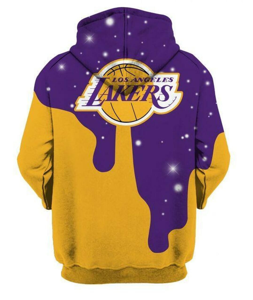 Los Angeles Lakers Nba Basketball 3D All Over Print Hoodie & Zip Hoodie