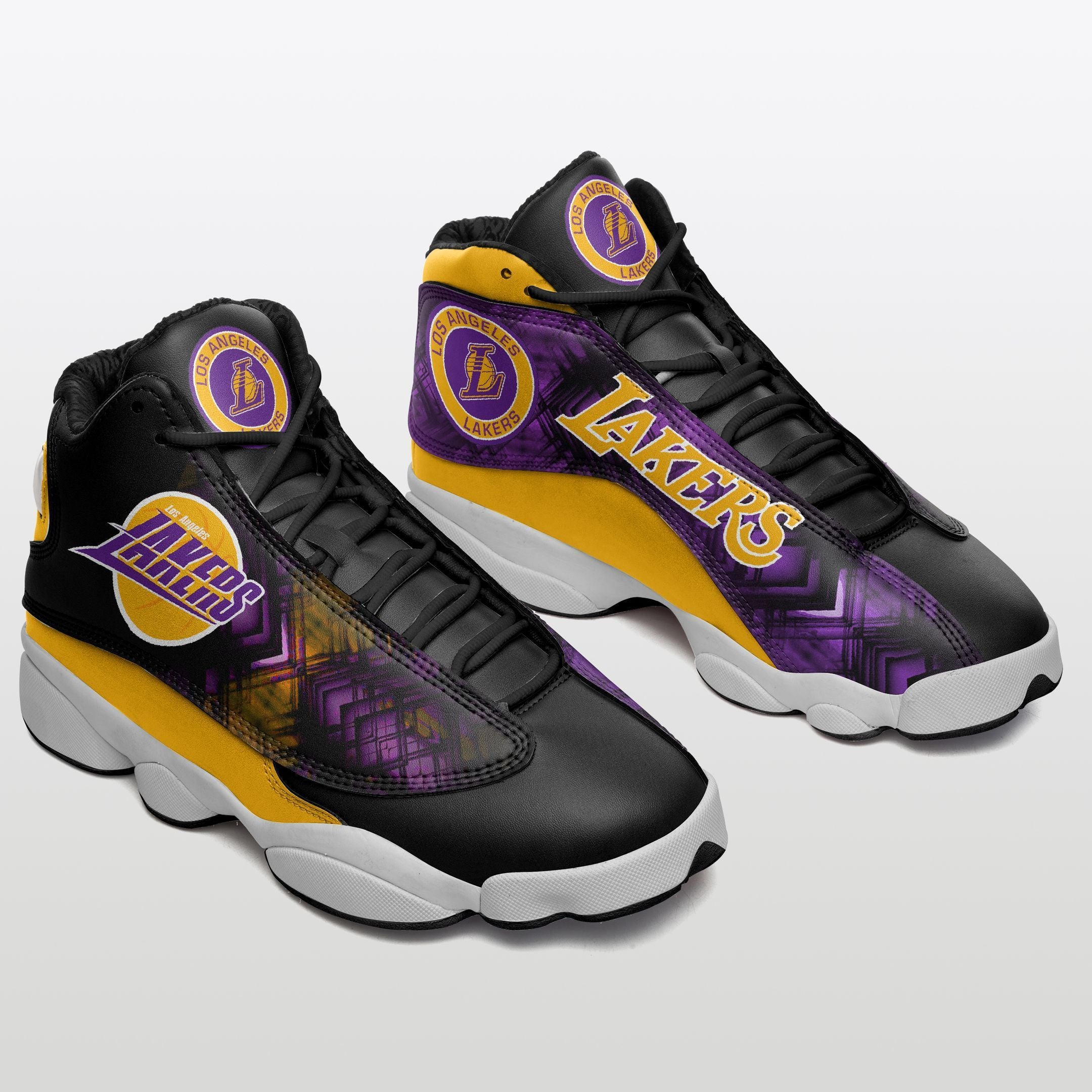 Los Angeles Lakers NFL JD13 Sneakers Shoes for Men & Women | Custom Fan Gift