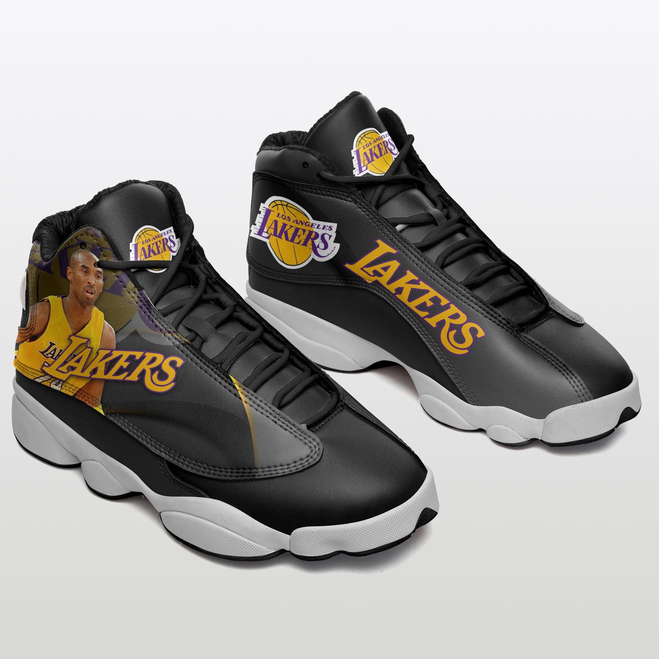 Los Angeles Lakers NFL JD13 Sneakers Shoes for Men & Women | Custom Fan Gift