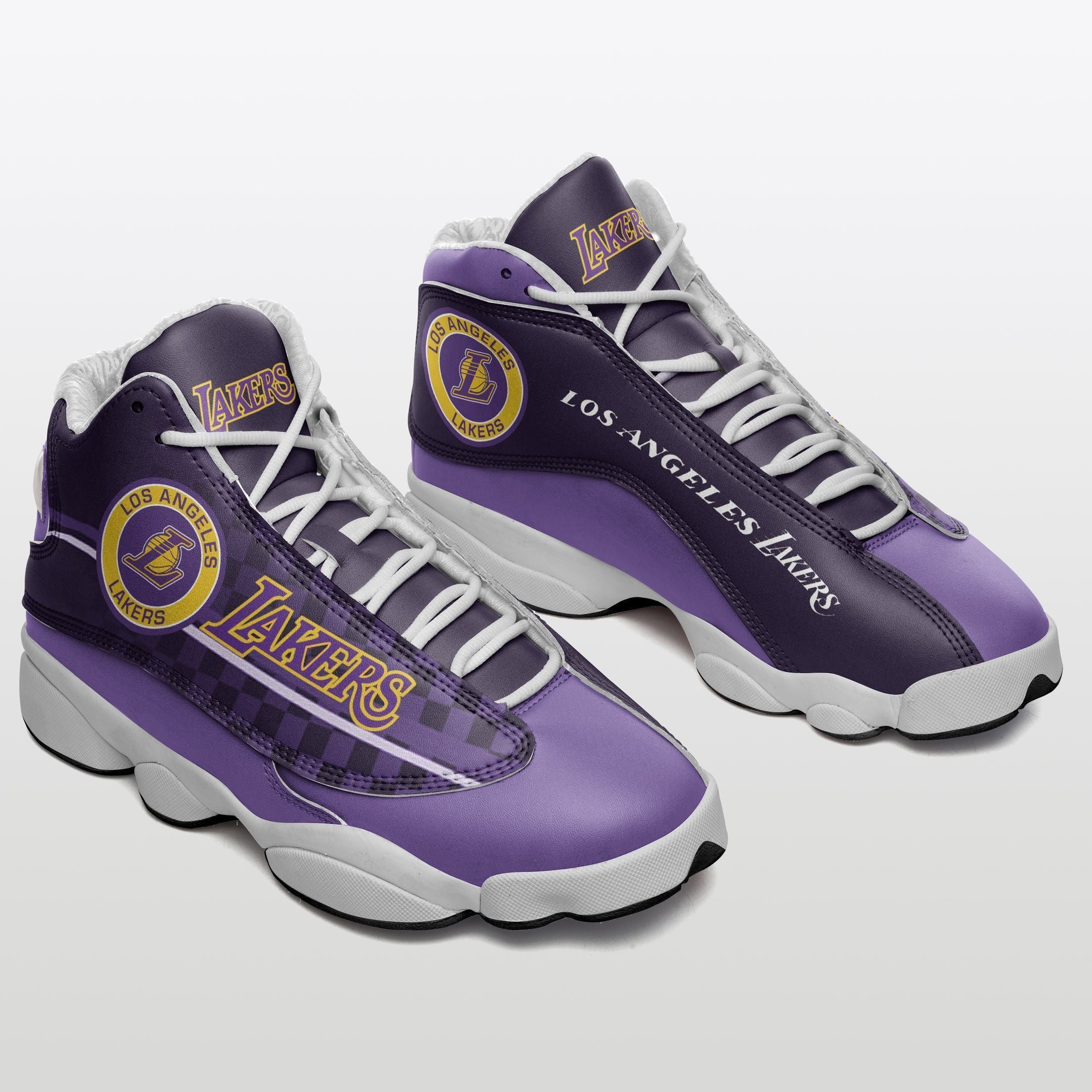 Los Angeles Lakers NFL JD13 Sneakers Shoes for Men & Women | Custom Fan Gift