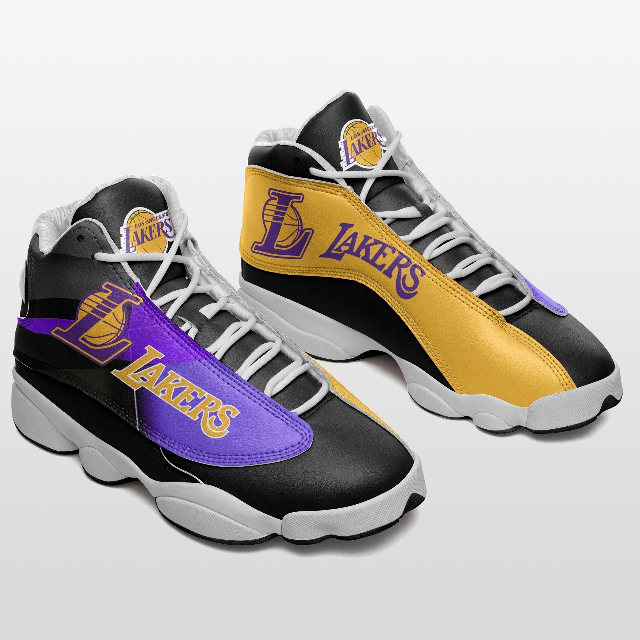 Los Angeles Lakers NFL JD13 Sneakers Shoes for Men & Women | Custom Fan Gift