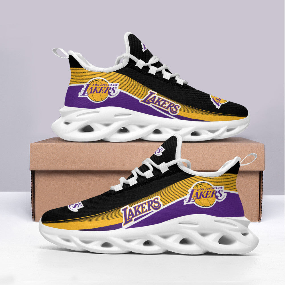 Los Angeles Lakers NFL Max Soul Shoes Sneakers for Men And Women – NFL Football Fan Shoes, Team Sneakers