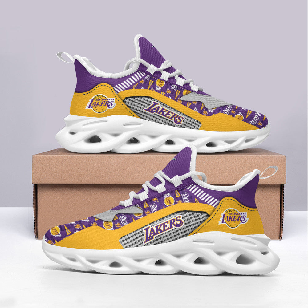 Los Angeles Lakers NFL Max Soul Shoes Sneakers for Men And Women – NFL Football Fan Shoes, Team Sneakers