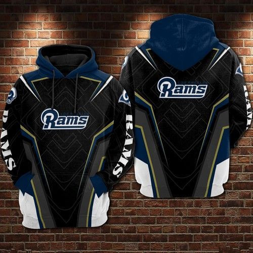 Los Angeles Rams 3D All Over Print Hoodie & Zip Hoodie