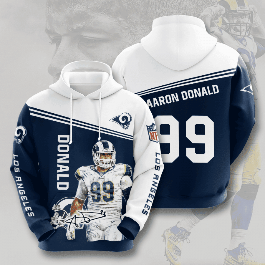 Los Angeles Rams 3D All Over Print Hoodie & Zip Hoodie