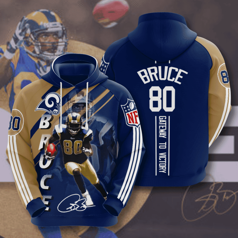 Los Angeles Rams 3D All Over Print Hoodie & Zip Hoodie