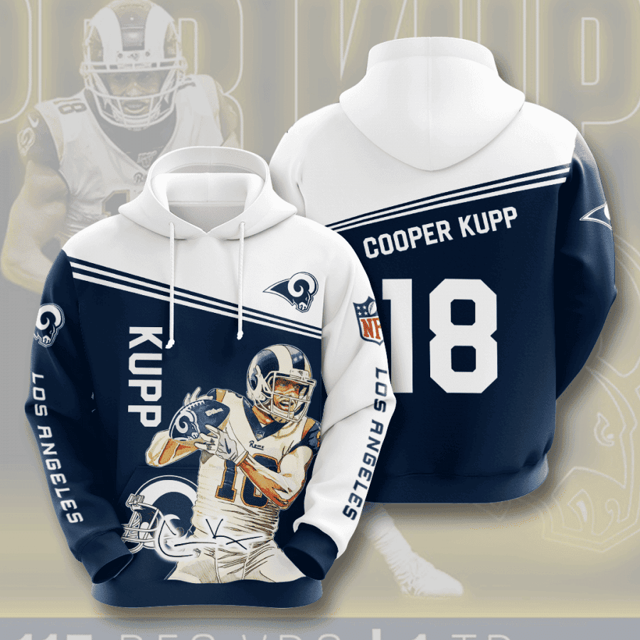 Los Angeles Rams 3D All Over Print Hoodie & Zip Hoodie