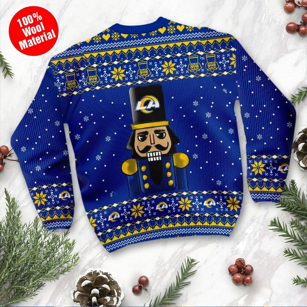 Los Angeles Rams I Am Not A Player I Just Crush Alot Ugly Christmas Sweater Perfect Holiday Gift - Image 3