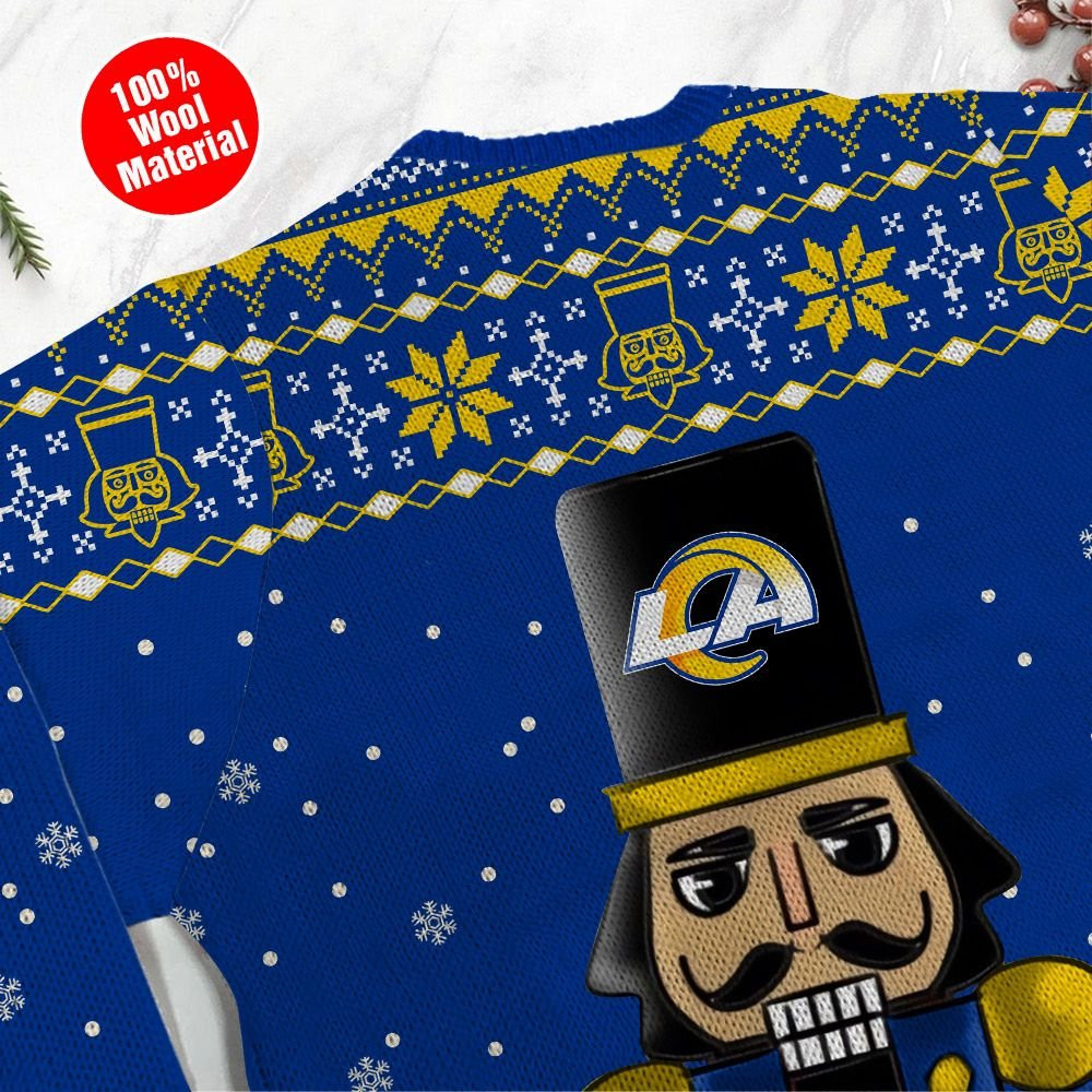 Los Angeles Rams I Am Not A Player I Just Crush Alot Ugly Christmas Sweater Perfect Holiday Gift - Image 5