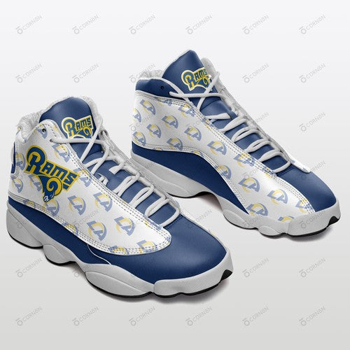 Los Angeles Rams JD13 Sneakers Shoes for Men & Women | Custom Fan Gift