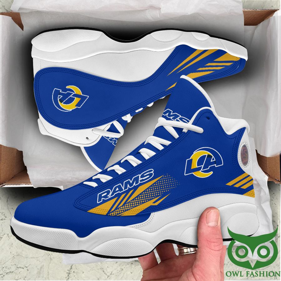 Los Angeles Rams JD13 Sneakers Shoes for Men & Women | Custom Fan Gift