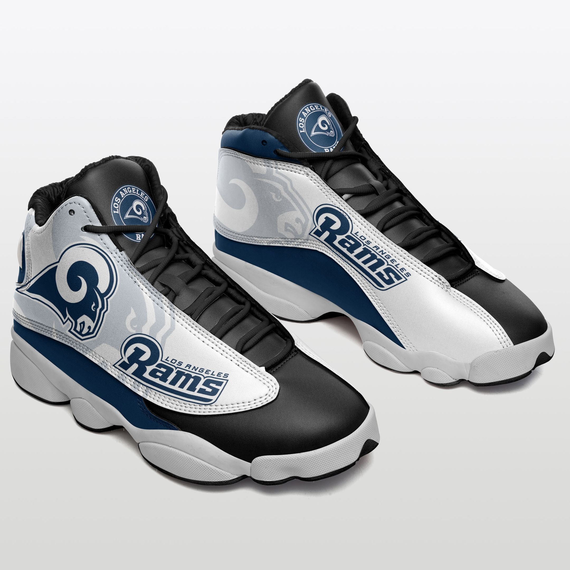 Los Angeles Rams NFL JD13 Sneakers Shoes for Men & Women | Custom Fan Gift