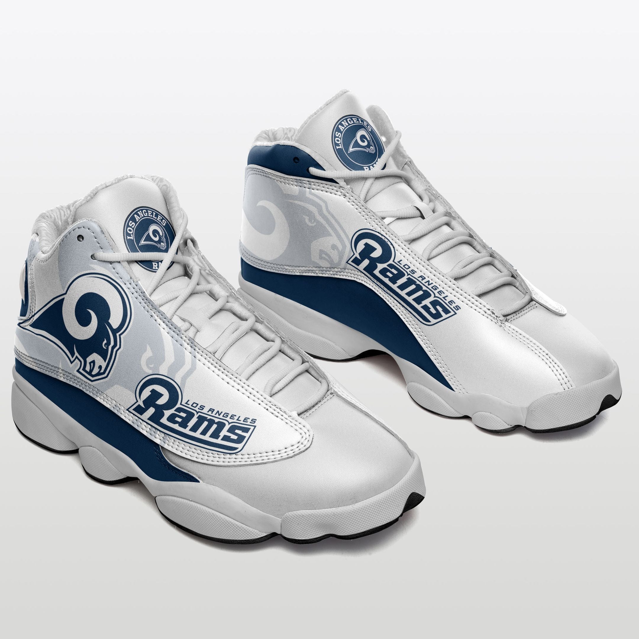 Los Angeles Rams NFL JD13 Sneakers Shoes for Men & Women | Custom Fan Gift